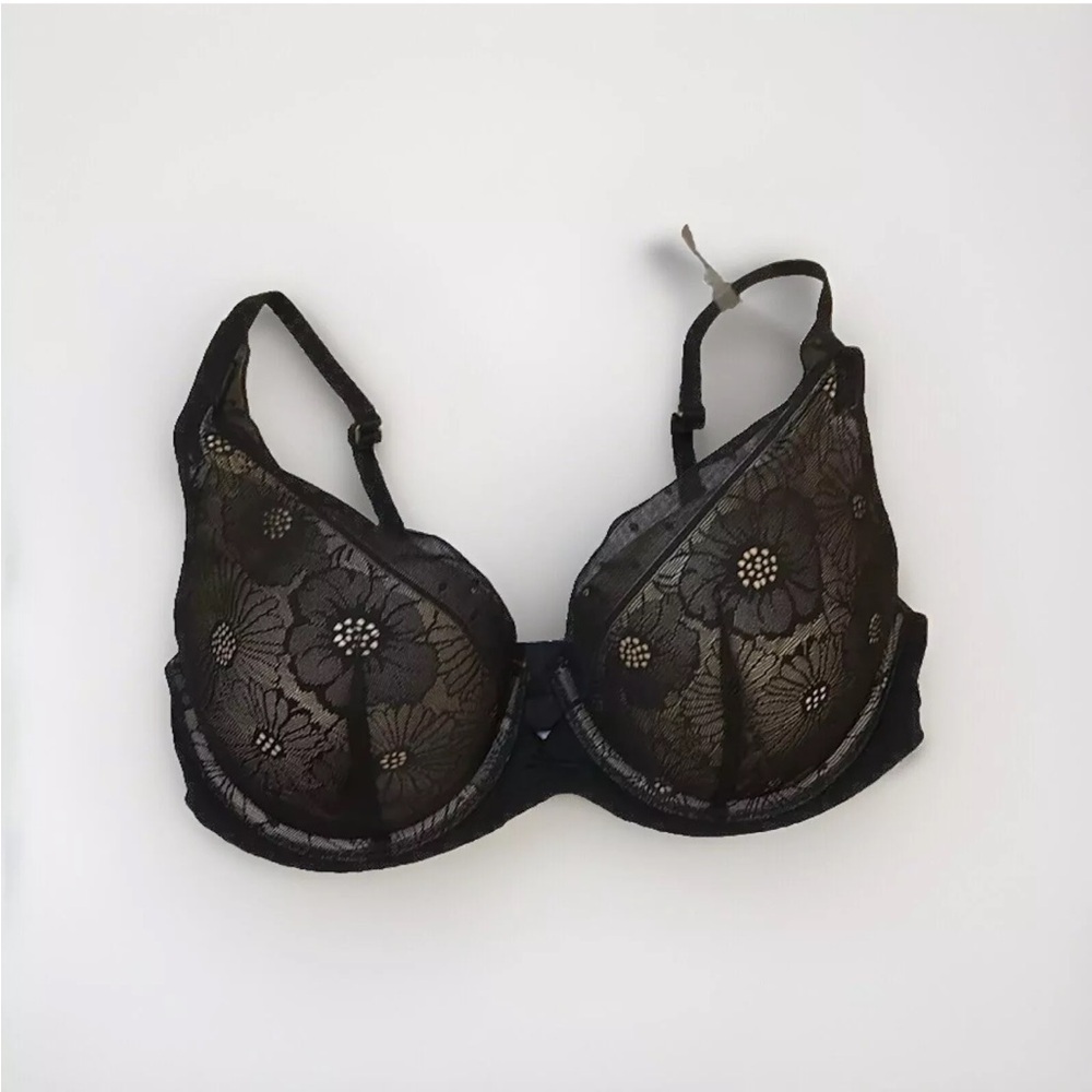 Aerie Real Power Plunge Push Up Bra